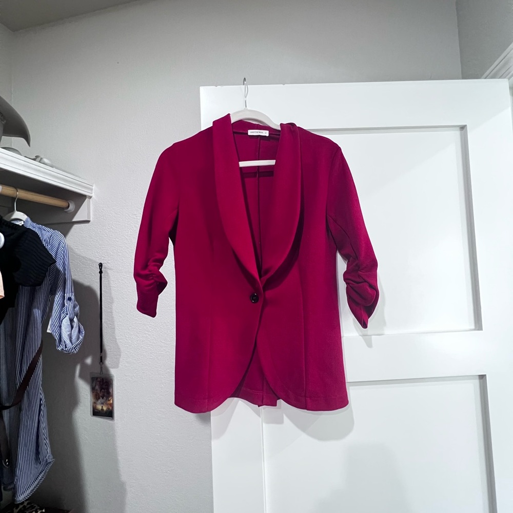 🥂Red Blazer